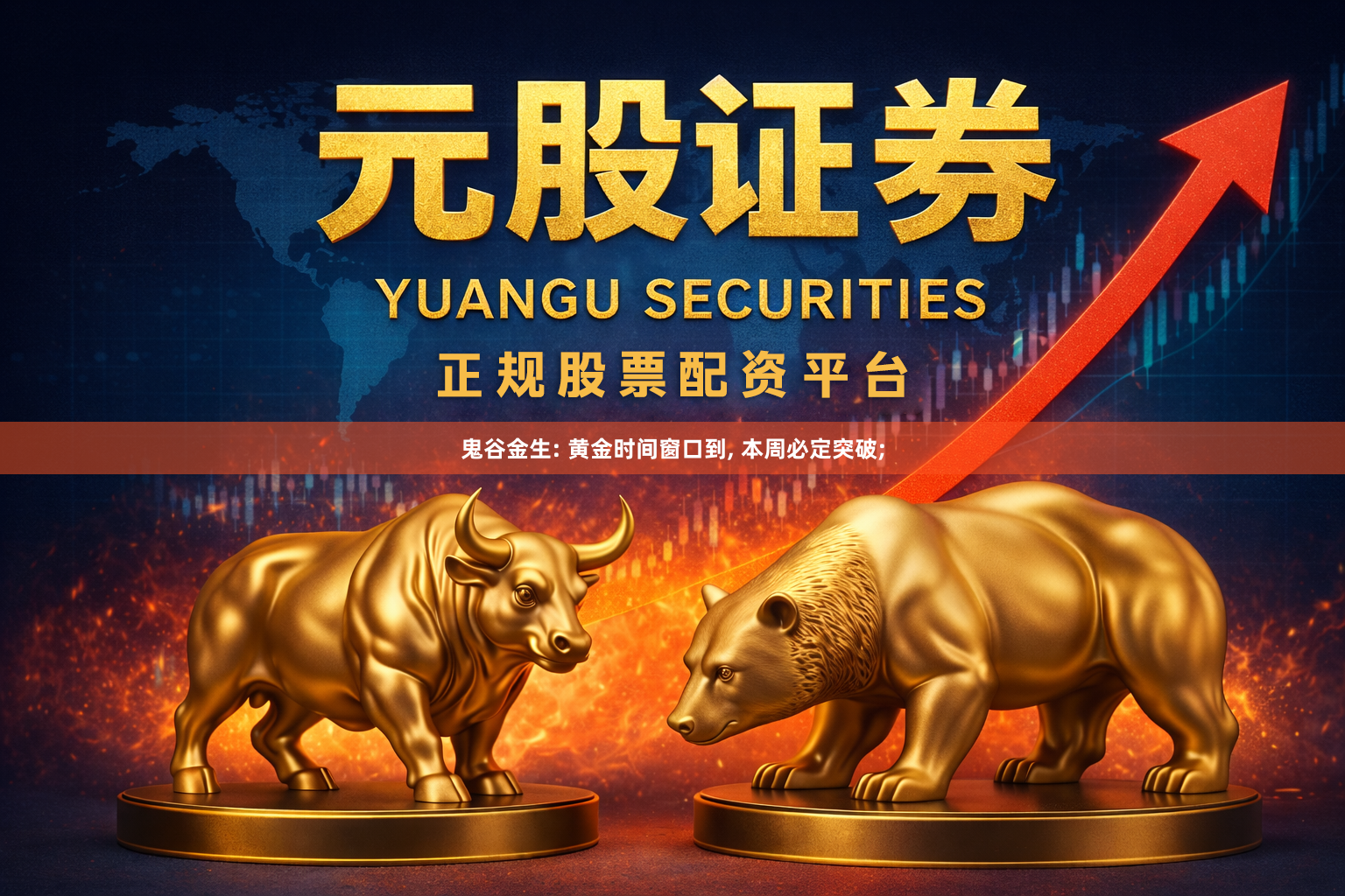 鬼谷金生: 黄金时间窗口到, 本周必定突破;